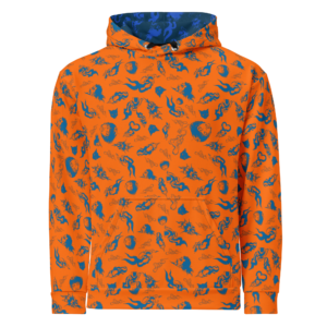 骸骨侍Unisex cotton hoodie