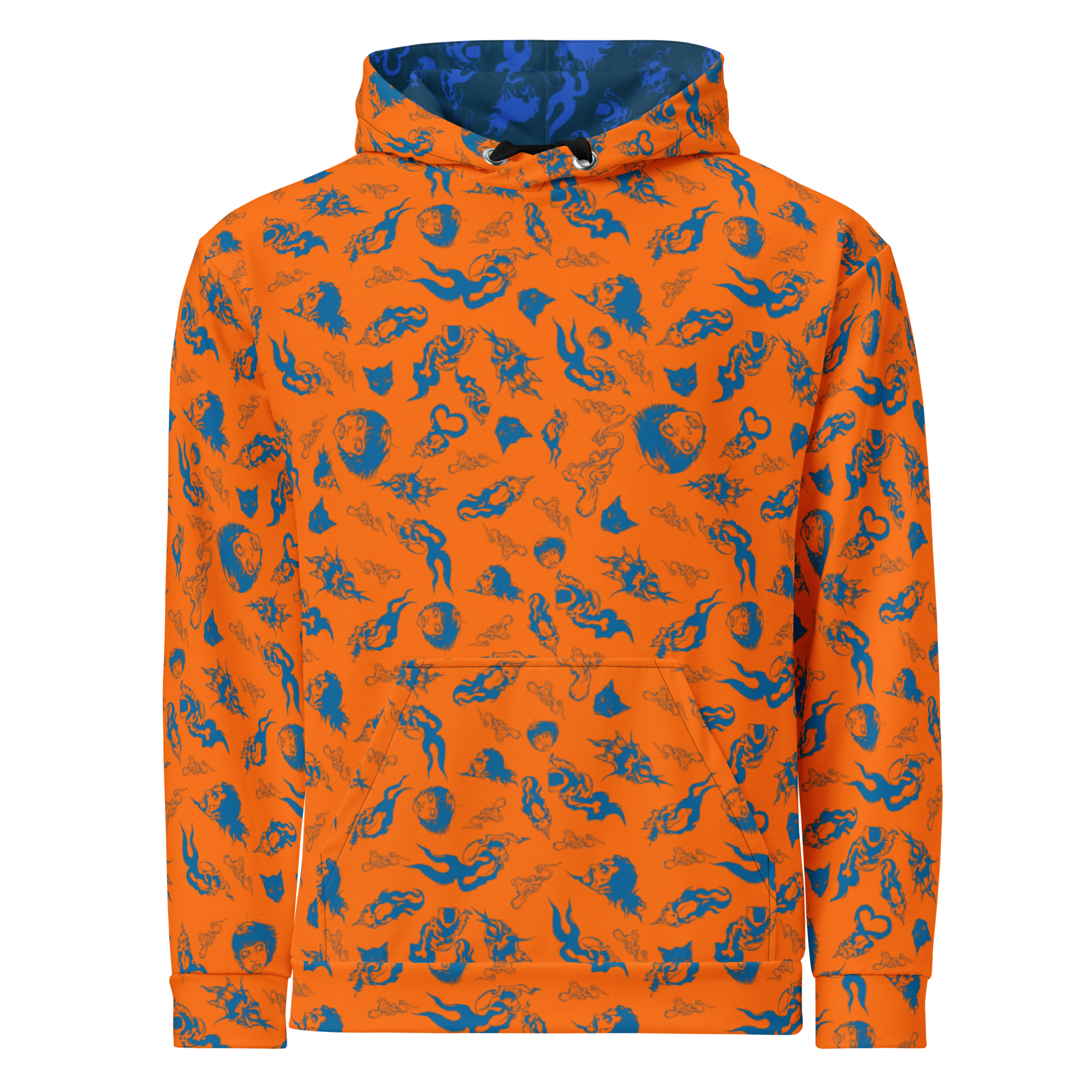 骸骨侍Unisex cotton hoodie