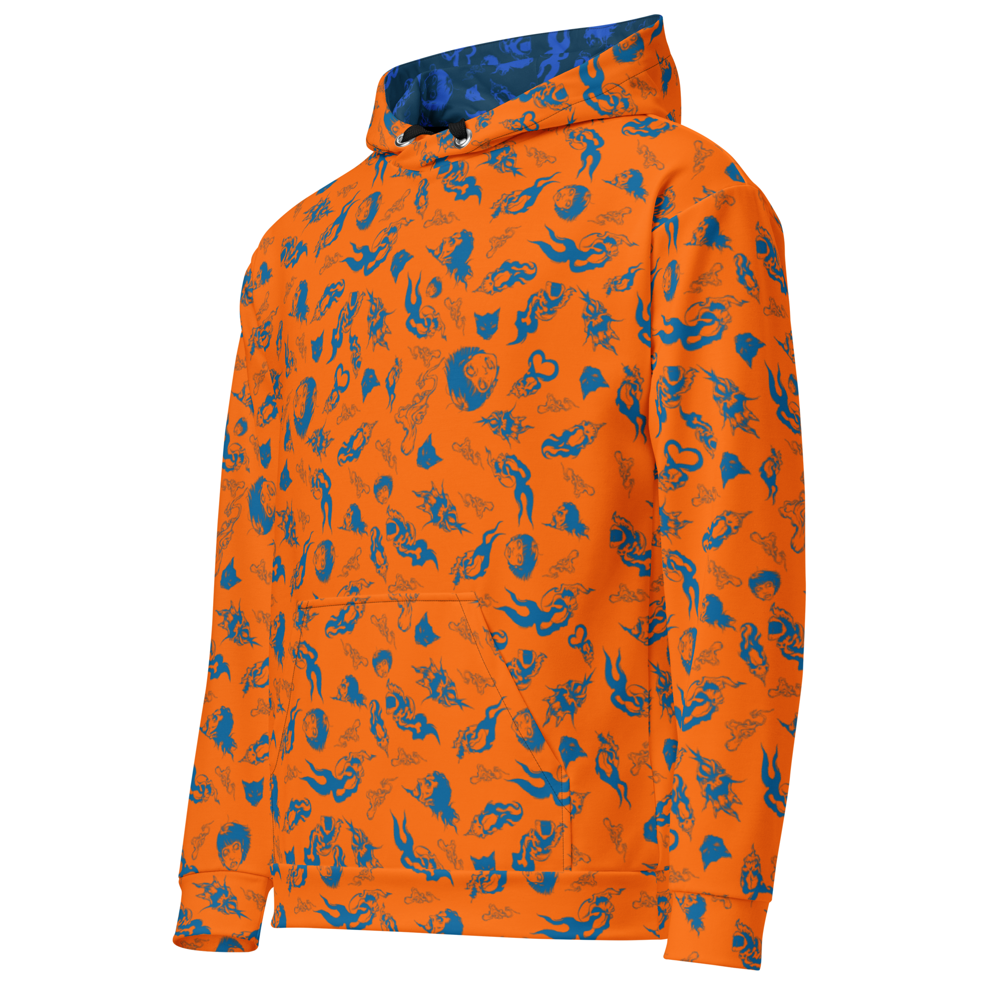 骸骨侍Unisex cotton hoodie - 画像 (3)